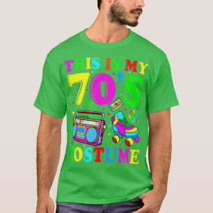 T-shirt C'est mon costume les années 70 fête des années 70