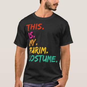 T-shirt C'est mon costume Purim drôle