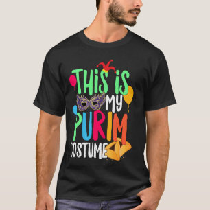 T-shirt C'Est Mon Costume Purim Juif Joyeux Purim Hamant