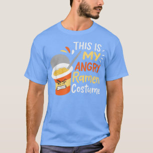 T-shirt C'Est Mon Costume Ramen En Colère
