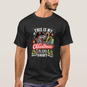 T-shirt C'Est Mon Crâne De Pirate Dinosaure De Pajama De N