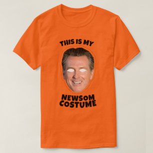 T-shirt C'est mon déguisement de Gavin Newsom