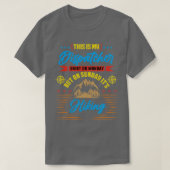 T-shirt C'est mon Dispatcher lundi mais dimanche itx2 (Design devant)