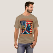 T-shirt C'est mon drapeau de fierté Pride Dogs (Devant entier)