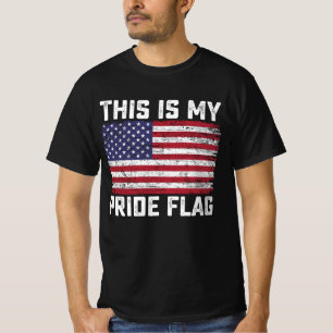 T-shirt C'est mon drapeau de fierté USA