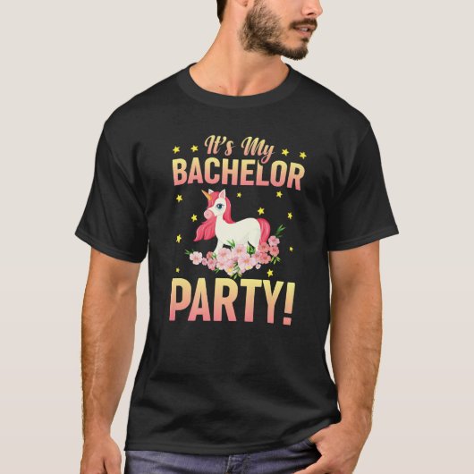 T-shirt C'est mon enterrement de vie de garçon Mariage Gar (Devant)
