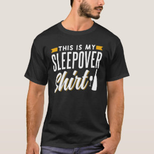 T-shirt C'Est Mon Équipe De Dormir Du Jour Au Soir Mignonn