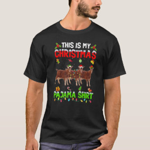 T-shirt C'Est Mon Escouade De Jeu De Noël