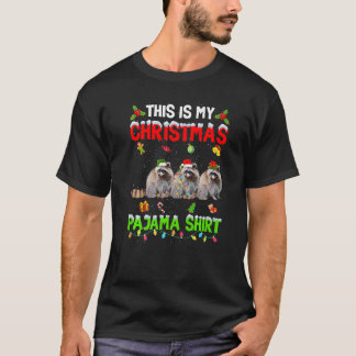T-shirt C'Est Mon Escouade De Pajama De Noël