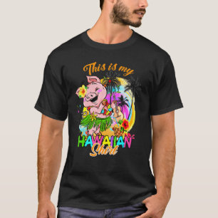 T-shirt C'Est Mon Été De Cochon Amusant Hawaïen