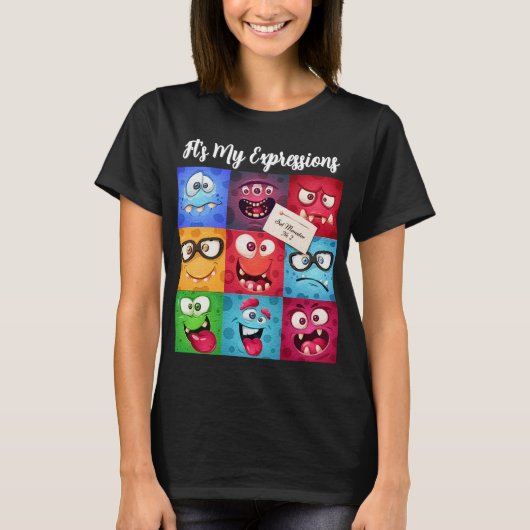 T-shirt C'est mon Expression V3 (Devant)
