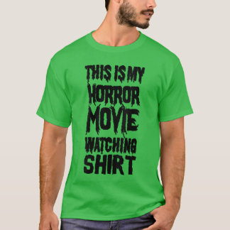 T-shirt Cest mon film dhorreur pour femmes qui fait rire e