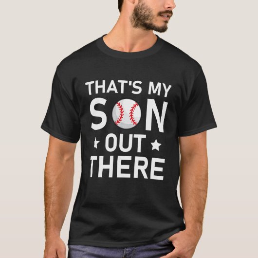 T-shirt C'est mon fils là-bas (Devant)