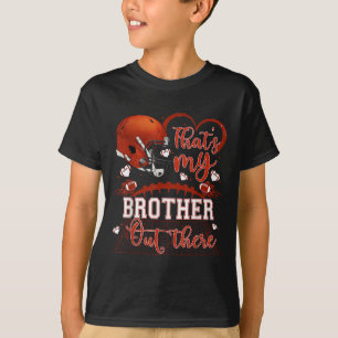 T-shirt C'est mon frère là-bas Funny Football Sœur