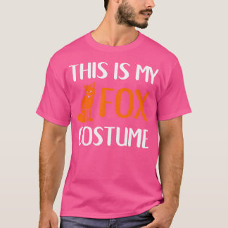 T-shirt C'Est Mon Halloween Amusant Fox