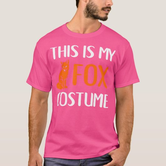 T-shirt C'Est Mon Halloween Amusant Fox (Devant)