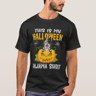 T-shirt C'Est Mon Halloween Pajama Australian Cattle Cost