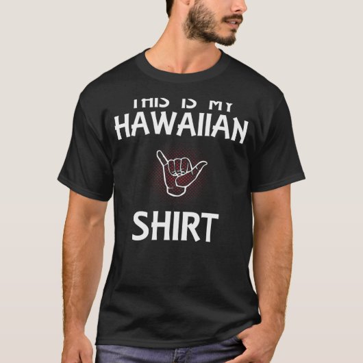 T-shirt C'Est Mon Hawaïen (Devant)