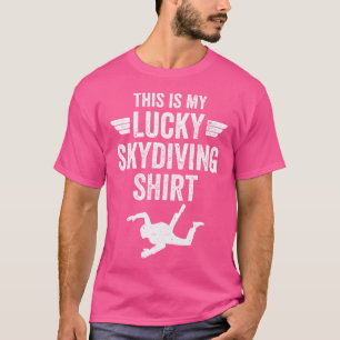 T-shirt C'Est Mon Heureux Parachutisme Funny De Skydiving