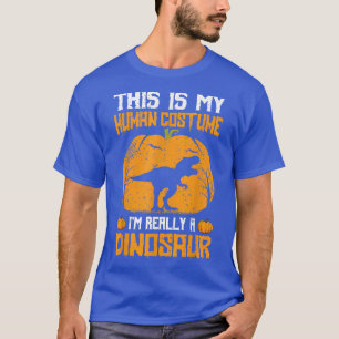 T-shirt C'est mon humain Je suis vraiment un Dinosaure Hal