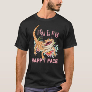 T-shirt C'Est Mon Joyeux Visage Porté Dragon Girls Enfants