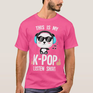 T-shirt C'est mon K-Pop Corée du Sud K-Pop