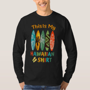 T-shirt C'est mon luau hawaïen.Aloha Plage Hawaïen Ananas