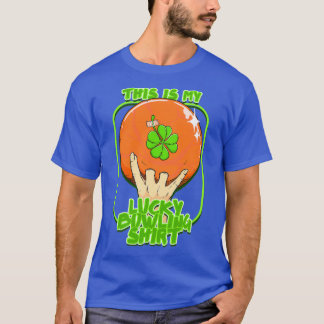 T-shirt C'Est Mon Lucky Bowling Bowling Les Amateurs De Sp