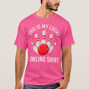 T-shirt C'Est Mon Lucky Bowling Funny Bowler Bowling