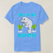 T-shirt C'Est Mon Manatee (Design devant)