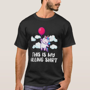 T-shirt C'Est Mon Meurtre Rainbow Cute Unicorn