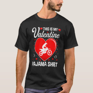 T-shirt C'Est Mon Motocross C'Est Mon Pajama Saint Valenti
