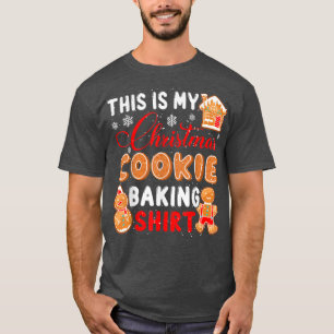 T-shirt C'Est Mon Noël Cookie Baking Maman