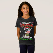 T-Shirt C'Est Mon Noël Pajama Cow Reindeer Noël (Devant entier)
