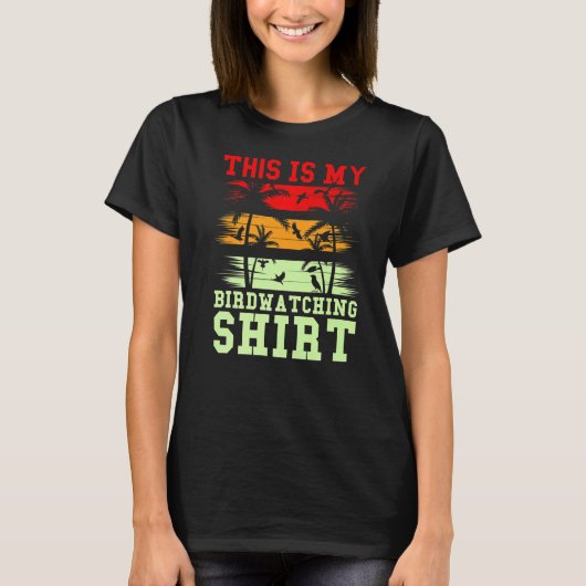 T-shirt C'Est Mon Oiseau Observateur (Devant)