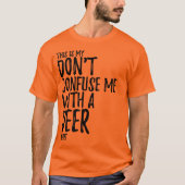 T-shirt C'est mon orange de chemise de chasse de cerfs (Devant)