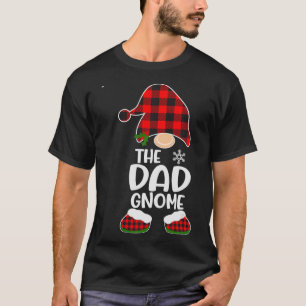 T-shirt C'Est Mon Pajama De Noël Gnome Xmas Rouge Plaid
