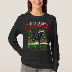 T-shirt C'Est Mon Pajama Schipperke Chien Noël