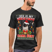 T-shirt C'Est Mon Pajama Siamese Chat Ugly Swea (Devant)