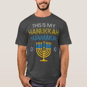 T-shirt C'Est Mon Pajamakah Chanukah Pajama Hanoukka