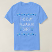 T-shirt C'Est Mon Pajamas Pajama Hanoukka Pajamas (Design devant)