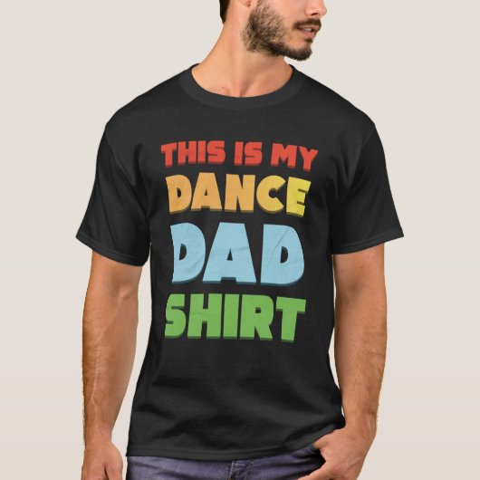 T-shirt C'Est Mon Père Danse (Devant)