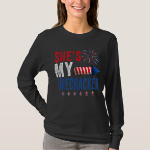 T-shirt C'est mon pétard, son et son 4 juillet