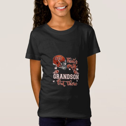 T-Shirt C'est mon petit-fils là-bas (Devant)
