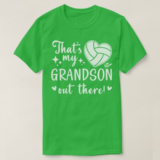 T-shirt C'Est Mon Petit-Fils Là-Bas (Design devant)