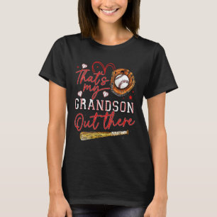 T-shirt C'est mon petit-fils là-bas, le papeball, le papet