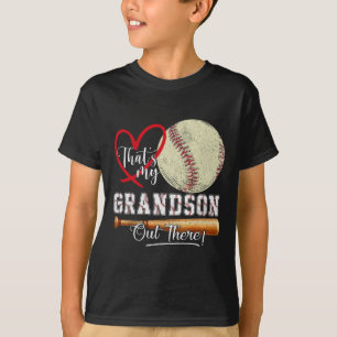 T-shirt C'est mon petit-fils là-bas, le papeball, le papet