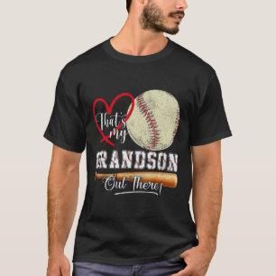 T-shirt C'est mon petit-fils là-bas, le papeball, le papet
