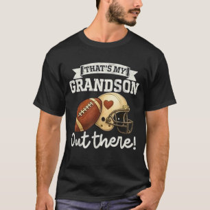 T-shirt C'est mon petit-fils là-bas un groupe de football