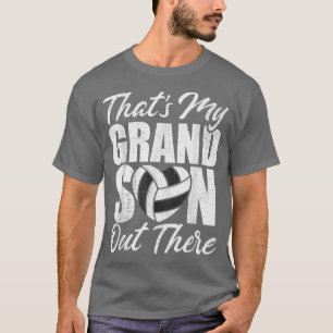 T-shirt C'est mon petit-fils là-bas Volleyball Cute Grand
